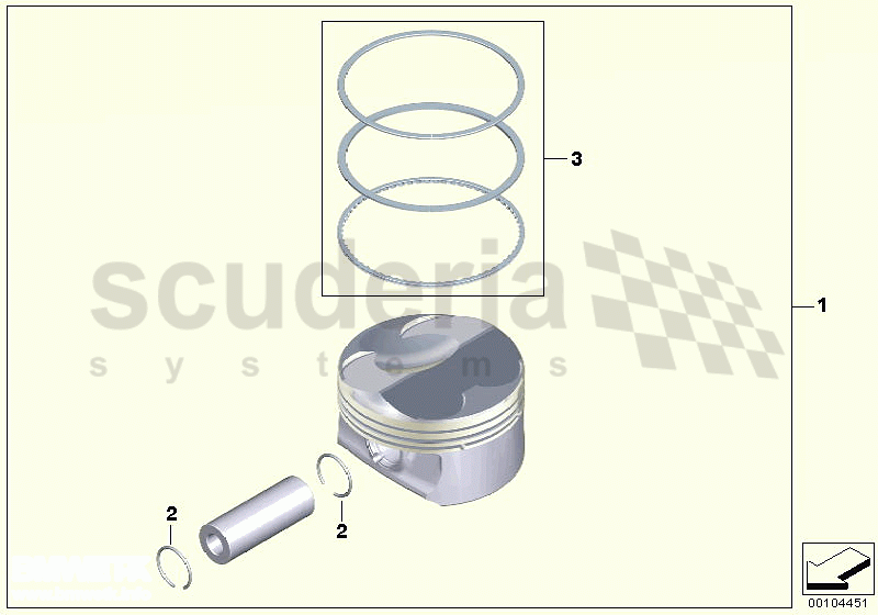 Crankshaft-Pistons of Rolls Royce Rolls Royce Phantom Drophead Coupe