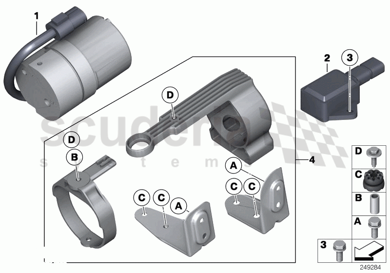 DSC compressor/senors/mounting parts of Rolls Royce Rolls Royce Phantom Extended Wheelbase