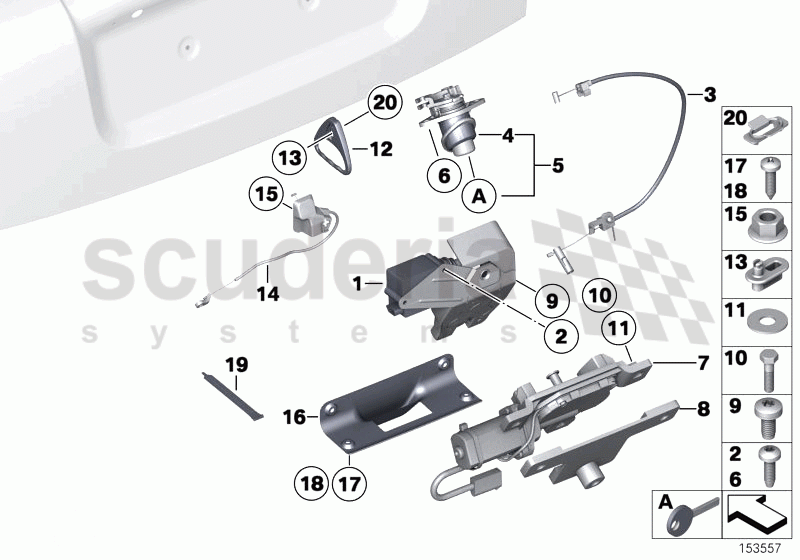 TRUNK LID/CLOSING SYSTEM of Rolls Royce Rolls Royce Phantom