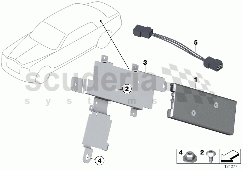 Antenna amplifier, Diversity of Rolls Royce Rolls Royce Phantom