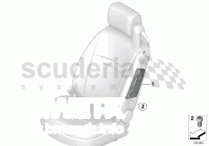 Airbag, front seat of Rolls Royce Rolls Royce Phantom Drophead Coupe