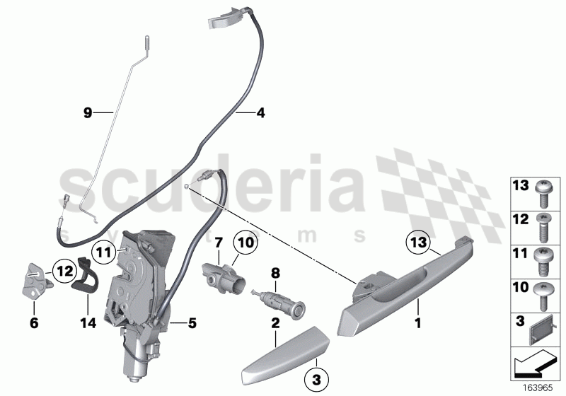 Door control / Door lock of Rolls Royce Rolls Royce Phantom Coupe