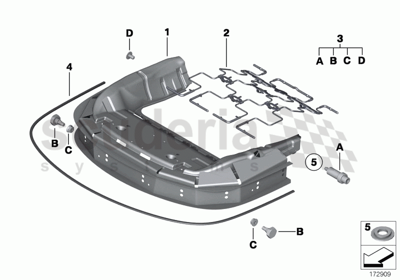 FRONT SEAT PAN/PAD of Rolls Royce Rolls Royce Phantom Coupe