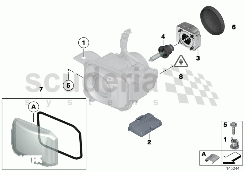 Indiv. headlight parts/xenon headlight of Rolls Royce Rolls Royce Phantom Coupe