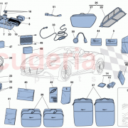 COMPL. CAR COVER WITH BAG for 