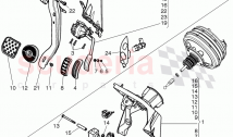 FREIN ET ACCÉLÉRATION MÉCANISME, F 3W-C-072 141>>