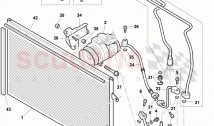 COMPRESSEUR DE CLIMATISEUR, CONDENSEUR DE CLIMATISATION, CIRCUIT DE RÉFRIGÉRANT, C&hellip;