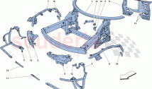 CHÂSSIS - STRUCTURE ET PANNEAUX AVANT COMPLETS