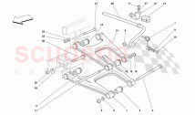 SUSPENSION ARRIÈRE - TRIANGLES ET BARRE STABILISATRICE