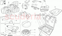 KIT D'OUTILS -NON POUR VERSION AVEC ROUE DE SECOURS-