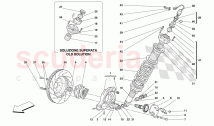 SUSPENSION AVANT - AMORTISSEUR ET DISQUE DE FREIN