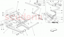 SUSPENSION ARRIÈRE - TRIANGLES ET BARRE STABILISATRICE