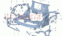 CHÂSSIS - STRUCTURE ET PANNEAUX AVANT COMPLETS