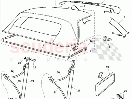 Photo of LATCH ROOF LCKNG RH 93…