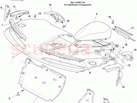 Photo of Panel Assy IP Lower Drivers Side LHD 12023…