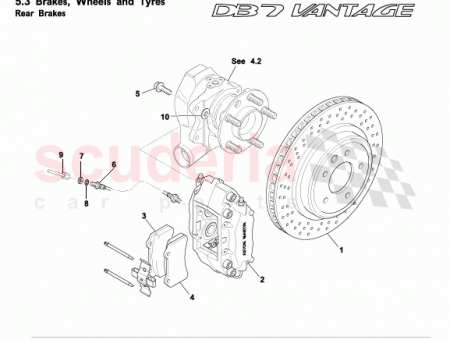 Photo of CLIP PIN SET REAR CALIPER 28…