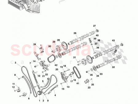 Photo of CHAIN TIMING 6G43 03…