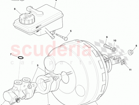 Photo of Spacer master cylinder to booster 12023 11 0013…