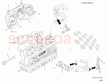 Photo of Instrument pack KMH painted…