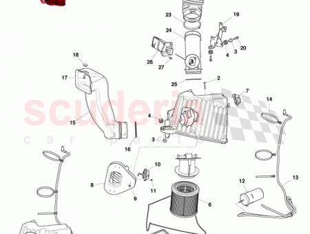 Photo of Bracket Air Cleaner Outer LH BD23 9B609…