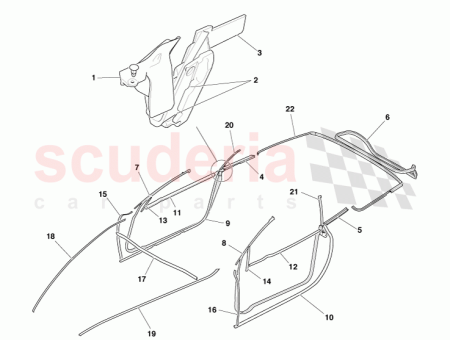 Photo of Weather Strip Quarter Window Inner RH 4G43 L29730…