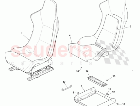 Photo of Front Seat Assembly Complete Trimmed LH CG43 60009…