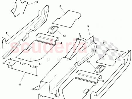 Photo of Carpet moulded sill LH LHD…