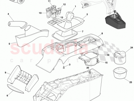 Photo of Box Assy Console Rear 58910 74010…