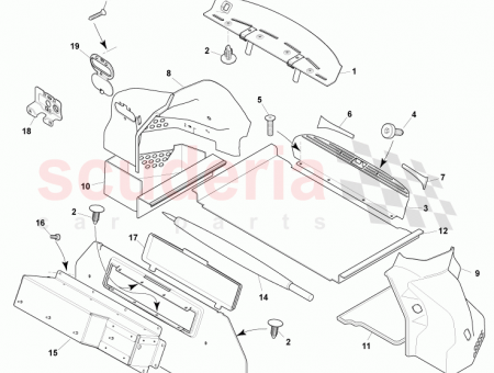 Photo of Front Board Assy Load Compartment 7G43 45444…