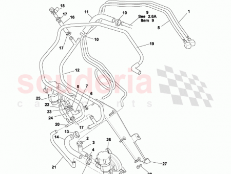 Photo of HOSE VMV TO PLENUM RH ASSY 1R12 343318…