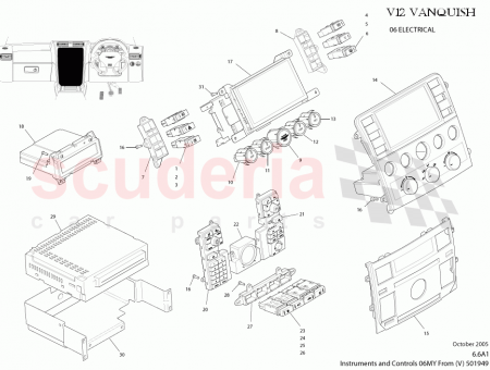 Photo of ASSY HVAC LHD 6R13 18C612…