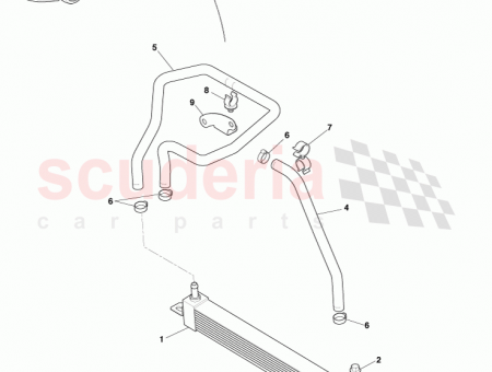 Photo of HOSE DIFF COOLER OUTLET AD43 7H256…