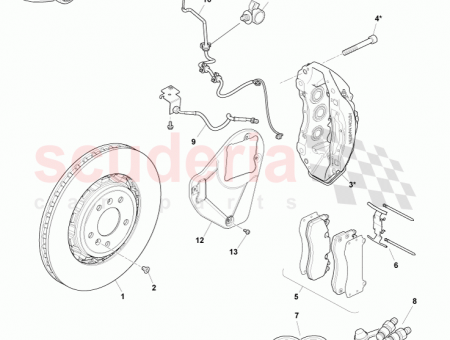 Photo of Hose Assy Brake Front LH AD43 2078…