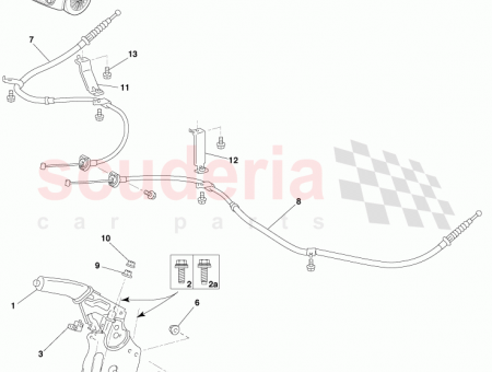 Photo of Cable Assy Parking Brake No 1 46410…