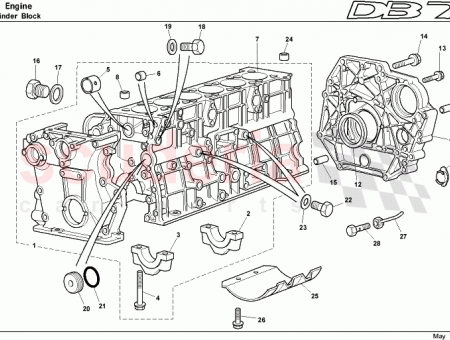 Photo of ENGINE COMPL MANUAL FEDERAL 6 CYL 14…