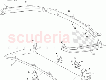 Photo of TAILGATE LID LOWER MOULDING ASSY AD43 67770…