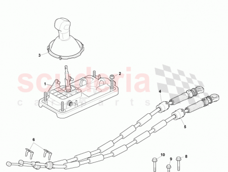 Photo of GEAR KNOB MANUAL 8D33 7K327…