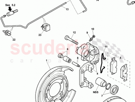 Photo of B CALIPER REAR LH 28…