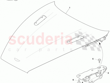 Photo of HOOD ASSY AD43 F16612…