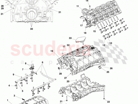 Photo of Engine assy V8 Vantage N400 4 3L…