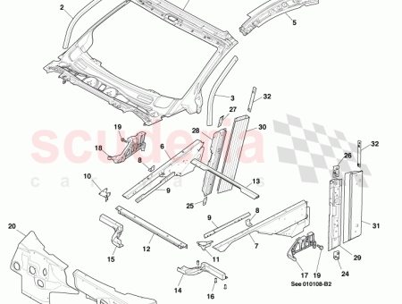 Photo of Support Assembly Front Fender RH 6G33 20…