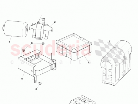 Photo of BOTTLE BRACKET 6G33 17A117…