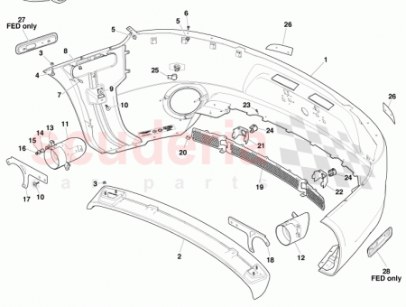 Photo of TAIL PIPE EMBELISHER RH AD43 5K238…