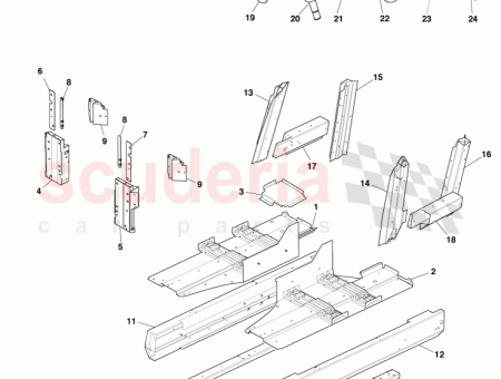 Photo of Pillar Centre Body LH DG43 C24313…