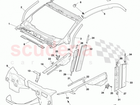 Photo of Nutplate M6 Headlamp Bracket 8G43 199901…