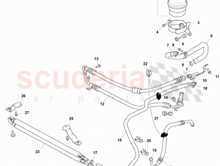 Photo of PAS RETURN HOSE GEAR TO COOLER LHD 6G33…