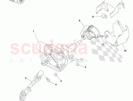 Photo of Bolt Steering Lock Set LHD 45897…