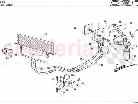 Photo of HOSE ASSY ENGINE OIL COOLER RETURN 44…