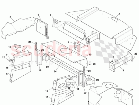 Photo of Member rear floor side LH…