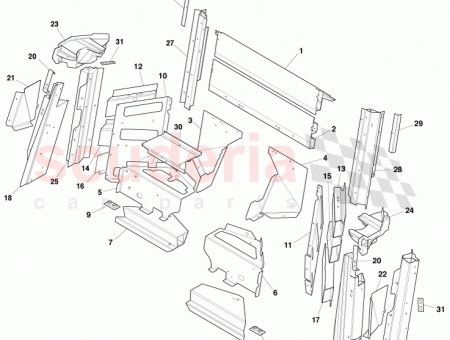 Photo of Member rear floor centre section front…